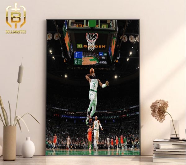 Boston Celtics Beats The Record In NBA With 60 Wins Home Decor Poster Canvas