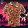Bowser Pattern Super Mario Beach Wear Aloha Style For Men And Women Button Up Hawaiian Shirt