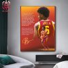 Bronny James Thanks To USC Trojans For Declaring To NBA Draft 2024 Home Decor Poster Canvas