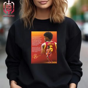 Bronny James Thanks To USC Trojans For Declaring To NBA Draft 2024 Unisex T-Shirt