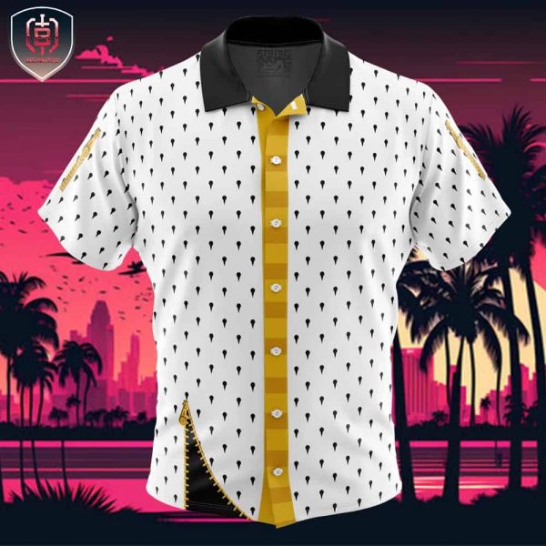 Bruno Bucciarati Jojo?s Bizarre Adventure Beach Wear Aloha Style For Men And Women Button Up Hawaiian Shirt