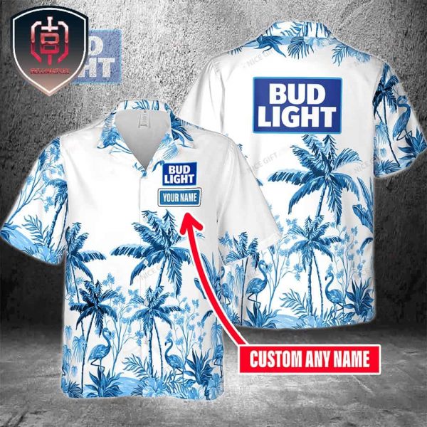 Bud Light Custom For Family Summer Vacation Hawaiian Shirt