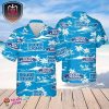 Bud Light Hawaiian Coconut Island Pattern Hawaiian Beer Lover Shirt Classic Flowers Beer Aloha Shirt