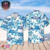 Bud Light Hawaiian Coconut Island Pattern Hawaiian Beer Lover Shirt Classic Flowers Beer Aloha Shirt