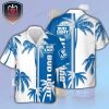 Bud Light Hawaiian Sea Island Pattern Hawaiian Shirt Summer Beer Hawaiian Shirt