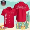 Budweiser Beach Shirt Men And Women Gift Hawaiian Shirt