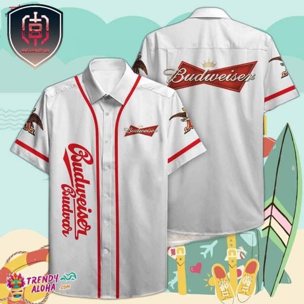 Budweiser Budvar Refreshing Twist 3D Print Hawaiian Shirt