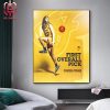Welcome Caitlin Clark To Indiana Fever In New Season WNBA As The First Overall Pick Home Decor Poster Canvas
