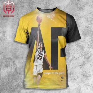 Caitlin Clark Iowa Hawkeyes Is The AP Player Of The Year Winner 2024 All Over Print Shirt