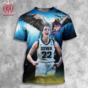 Caitlin Clark With 41 Pts And The Iowa Hawkeyes Beat Elsu And Fly Into The Final Four All Over Print Shirt