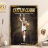 Caitlin Clark Womens Basketball Player Of The Year 2024 AP Associated Press Home Decor Poster Canvas