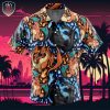 Cell Dragon Ball Z Beach Wear Aloha Style For Men And Women Button Up Hawaiian Shirt