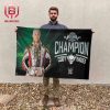Liverpool FC Carabao Cup 24 Winners Special 2 Sides Garden House Flag