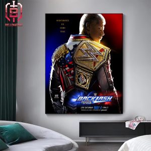 Cody Rhodes New Champions Will Be At WWE Backflash In France At LDLC Arena On May 4th Home Decor Poster Canvas