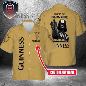 Come To The Dark Side We Have Guinness For Men And Women Hawaiian Shirt