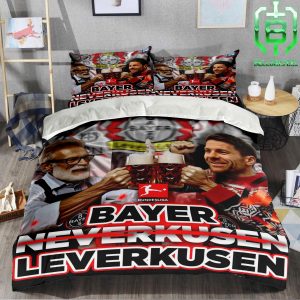 Congratulations Bayer Leverkusen Bundesliga Champions 2023 2024 Not Neverkusen Bedroom Decor Bedding Set
