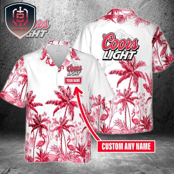 Coors Light Custom Hawaiian Shirt Best Gift For Family Summer Vacation with Name