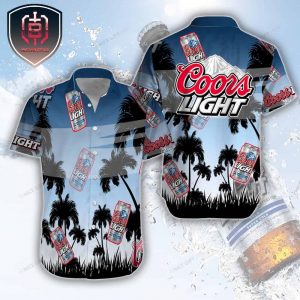 Coors Light Gift For Dad Hawaiian Shirt For Vacation Essential