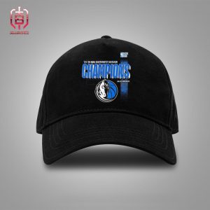 Dallas Mavericks 2024 Southwest Division Champions Locker Room Snapback Classic Hat Cap
