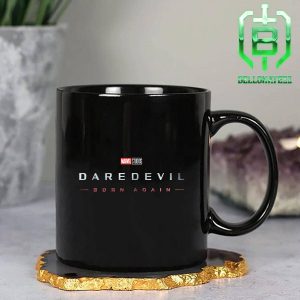 Daredevil Born Again Logo Marvel Studios Ceramic Mug