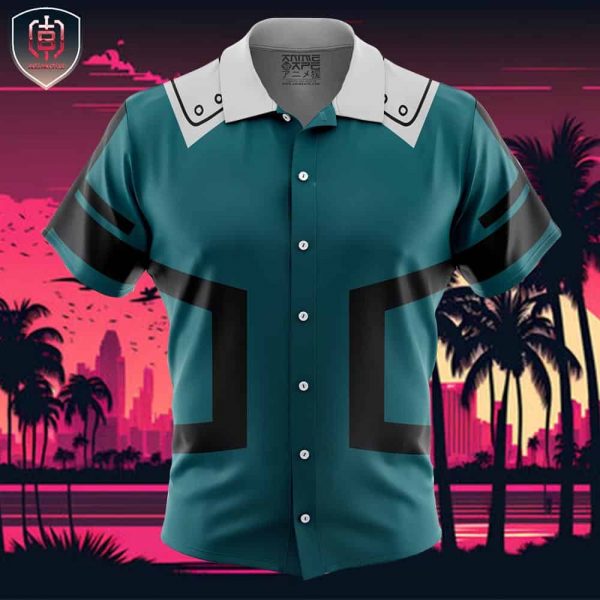 Deku My Hero Academia Beach Wear Aloha Style For Men And Women Button Up Hawaiian Shirt