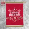 Denver Pioneers 2024 NCAA Men’s Ice Hockey Frozen Four National Champions Logo 2 Sides Garden House Flag