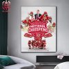 Denver Pioneers Is 2024 NCAA Division I Men’s Ice Hockey National Champions For The 10th Time Home Decor Poster Canvas