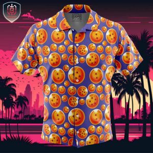 Dragon Balls Dragon Ball Z Beach Wear Aloha Style For Men And Women Button Up Hawaiian Shirt