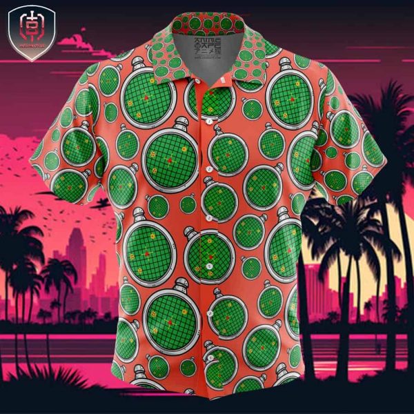 Dragon Radar Dragon Ball Z Beach Wear Aloha Style For Men And Women Button Up Hawaiian Shirt