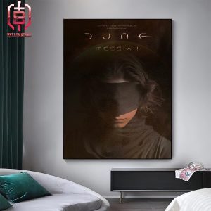 Dune Messiah Of The Dune Trilogy Is Now In Development By Legendary And Denis Villeneuve Home Decor Poster Canvas