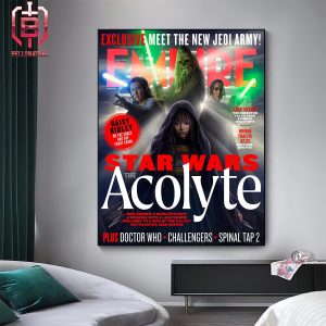 Empire’s World-Exclusive The Acolyte Issue Dives Into StarWars Bold New Mystery Series Home Decor Poster Canvas