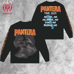 FBD Pantera Australia Tour 2024 Limted Merchandise Two Sides Sweatshirt Unisex T-Shirt