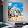 Fan Art Poster For Cody Rhodes American Nightmare Style Dragon Ball Z Home Decor Poster Canvas