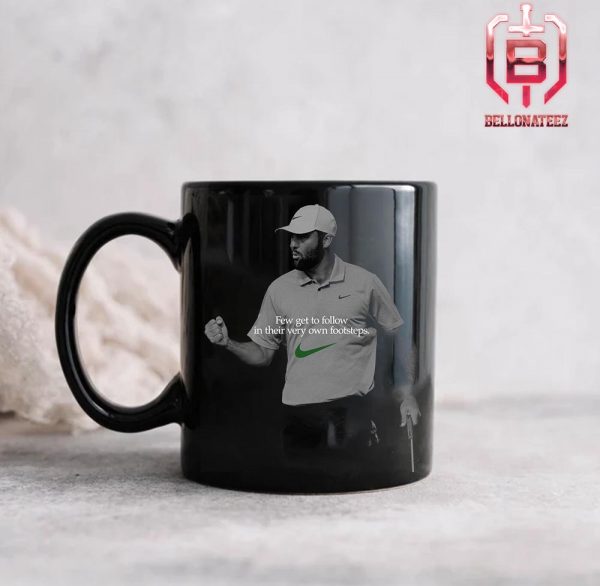 Feel Get To Follow In Their Very Own Footsteps Nike Tribute Two-Time Masters Winner Scottie Scheffler Drink Coffee Ceramic Mug