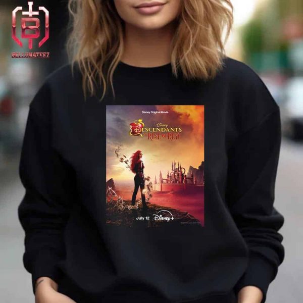 First Poster For Descendant The Rise Of Red Releasing On Disney Plus On July 12 Unisex T-Shirt