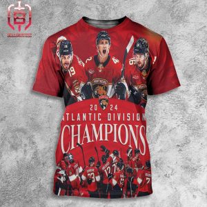 Florida Panthers Is NHL Atlantic Division Champions 2024 All Over Print Shirt
