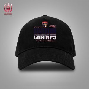 Florida Panthers 2024 Atlantic Division Champions Snapback Classic Hat Cap