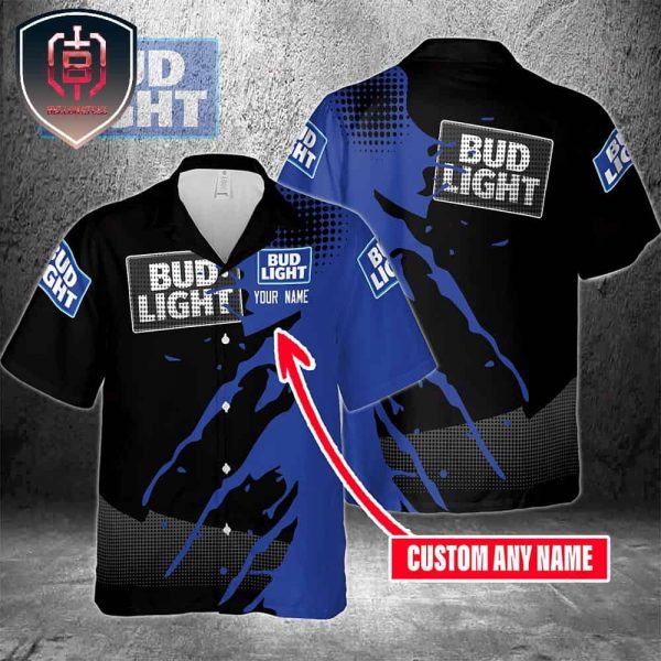 For Men And Women Bud Light Best Gift For Family Summer Vacation Hawaiian Shirt
