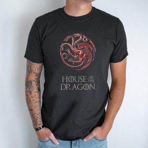 Game Of Thrones House Of The Dragon Based On Fire And Blood By George R. R. Martin Unisex T-Shirt