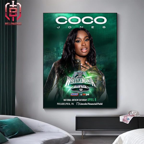 Grammy Award-Winning Singer-Songwriter Coco Jones To WrestleMania XL Home Decor Poster Canvas