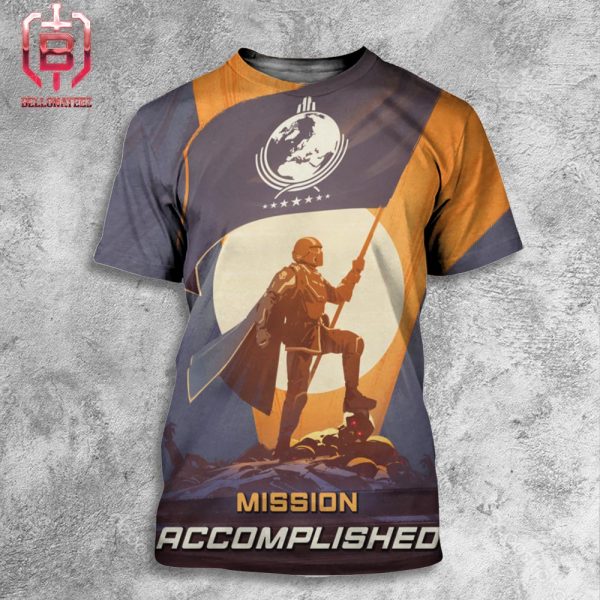 Helldivers Operation Swift Disassembly Was A Success Mission Accomplished All Over Print Shirt