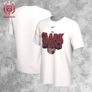 Indiana Fever Caitlin Clark Nike White The Clark Effect Unisex T-Shirt