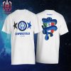 Inter Milan Italian Champions IM 2 Stars Collection Campioni D’Italia 2023-2024 Unisex T-Shirt