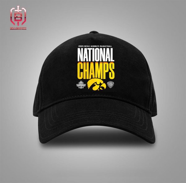 Iowa Hawkeyes 2024 NCAA March Madness Women’s Basketball National Champions Snapback Classic Hat Cap