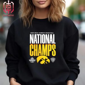 Iowa Hawkeyes 2024 NCAA Women’s Basketball March Madness National Champions Unisex T-Shirt