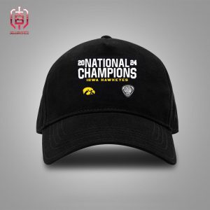 Iowa Hawkeyes 2024 NCAA Women’s Basketball National Champions March Madness Snapback Classic Hat Cap