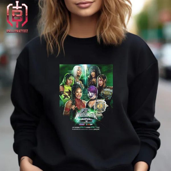 Jade Cargill Bianca Belair And The Trinity Fatu Will Battle Asuka Kairi Sane And Charlie Girl At WrestleMania XL Unisex T-Shirt