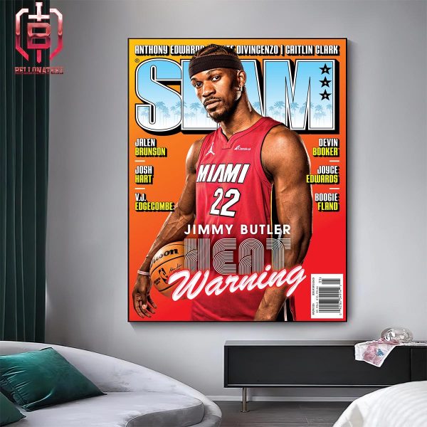 Jimmy Butler Miami Heat On Slam 249 Lastest Issues Cover Heat Warning ...