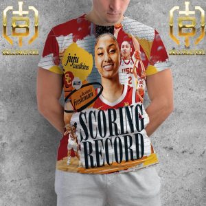 Juju Watkins Division 1 Freshman Scoring Record March Madness NCAA WBB All Over Print Shirt