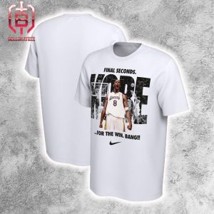 Kobe Bryant Los Angeles Lakers Nike Mamba Day Final Seconds For The Win Bang Unisex T-Shirt